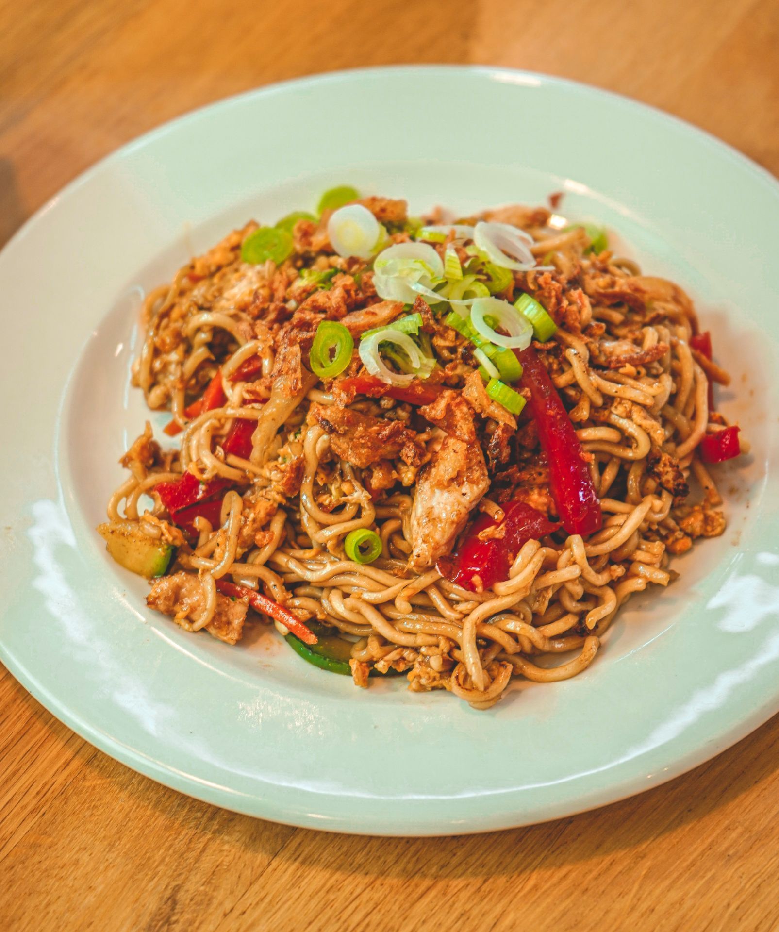 Pad thai infantil 2 ingredientes