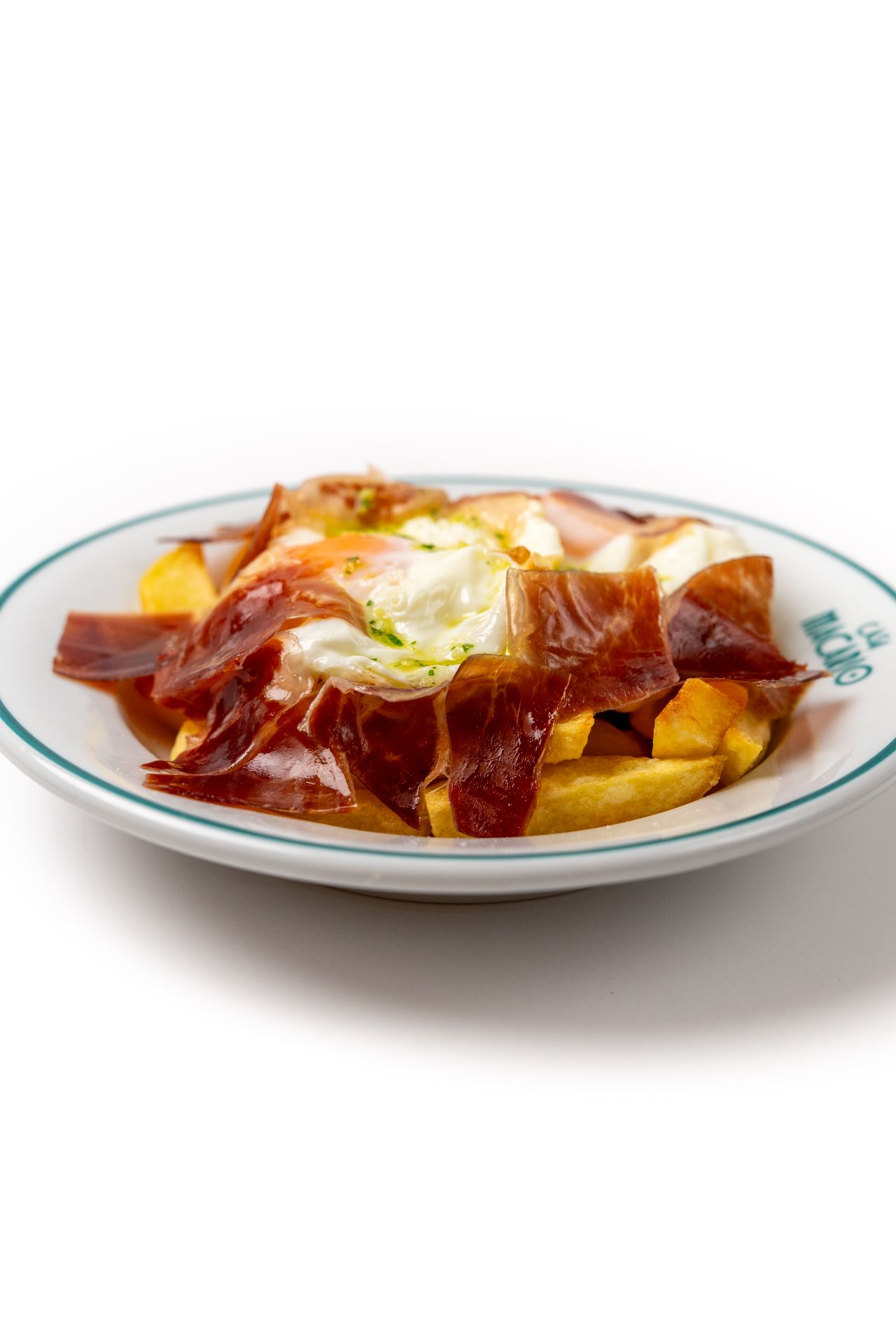 Huevos jamón