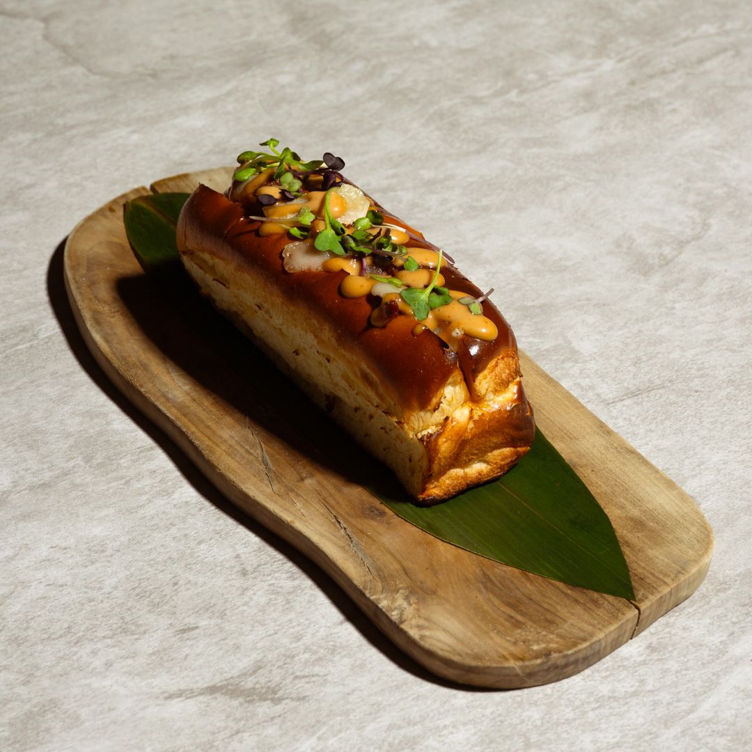 Pulled pork brioche