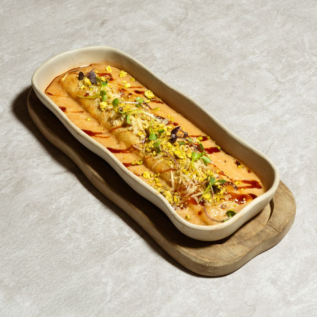 Wild cheek cannelloni