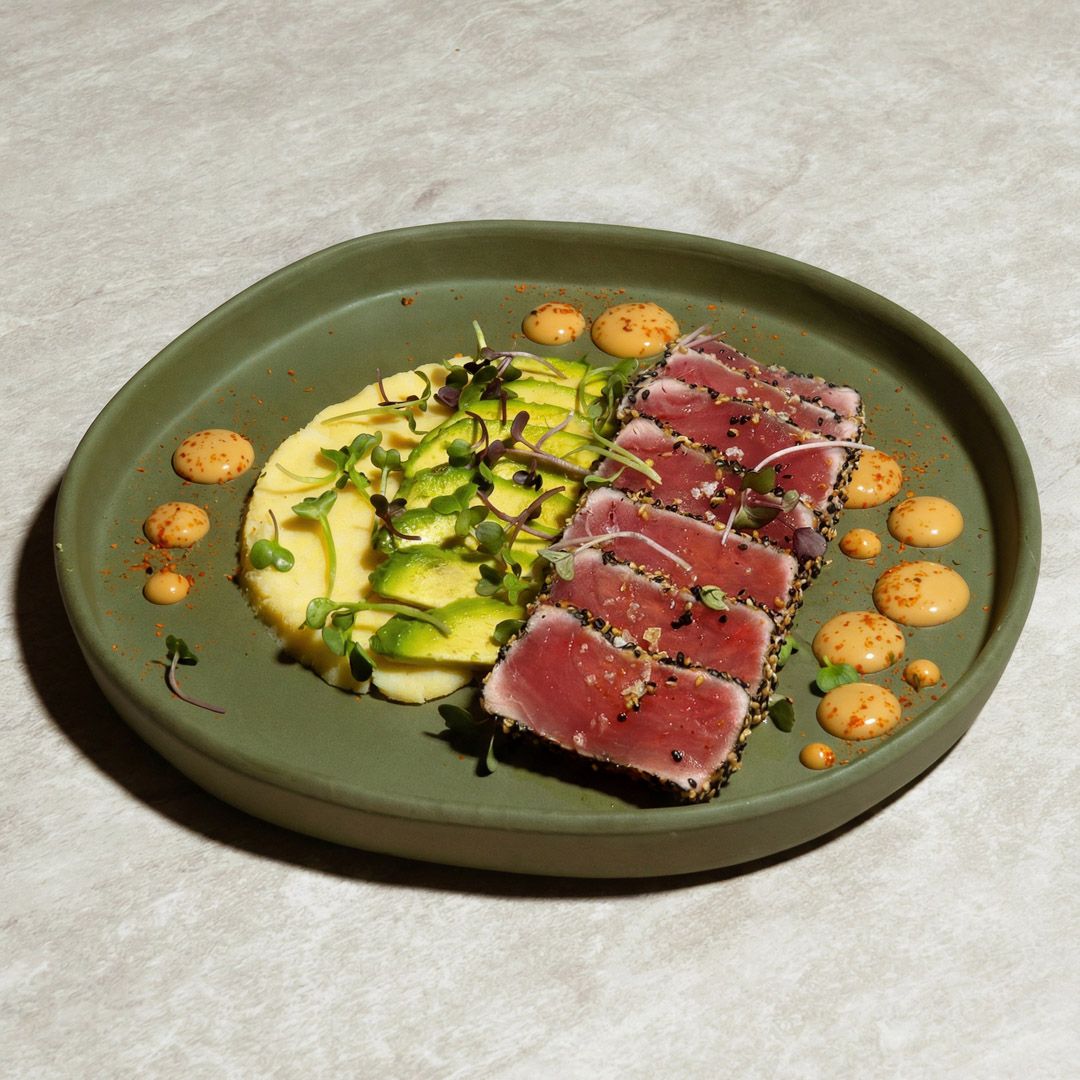 Wild tuna tataki