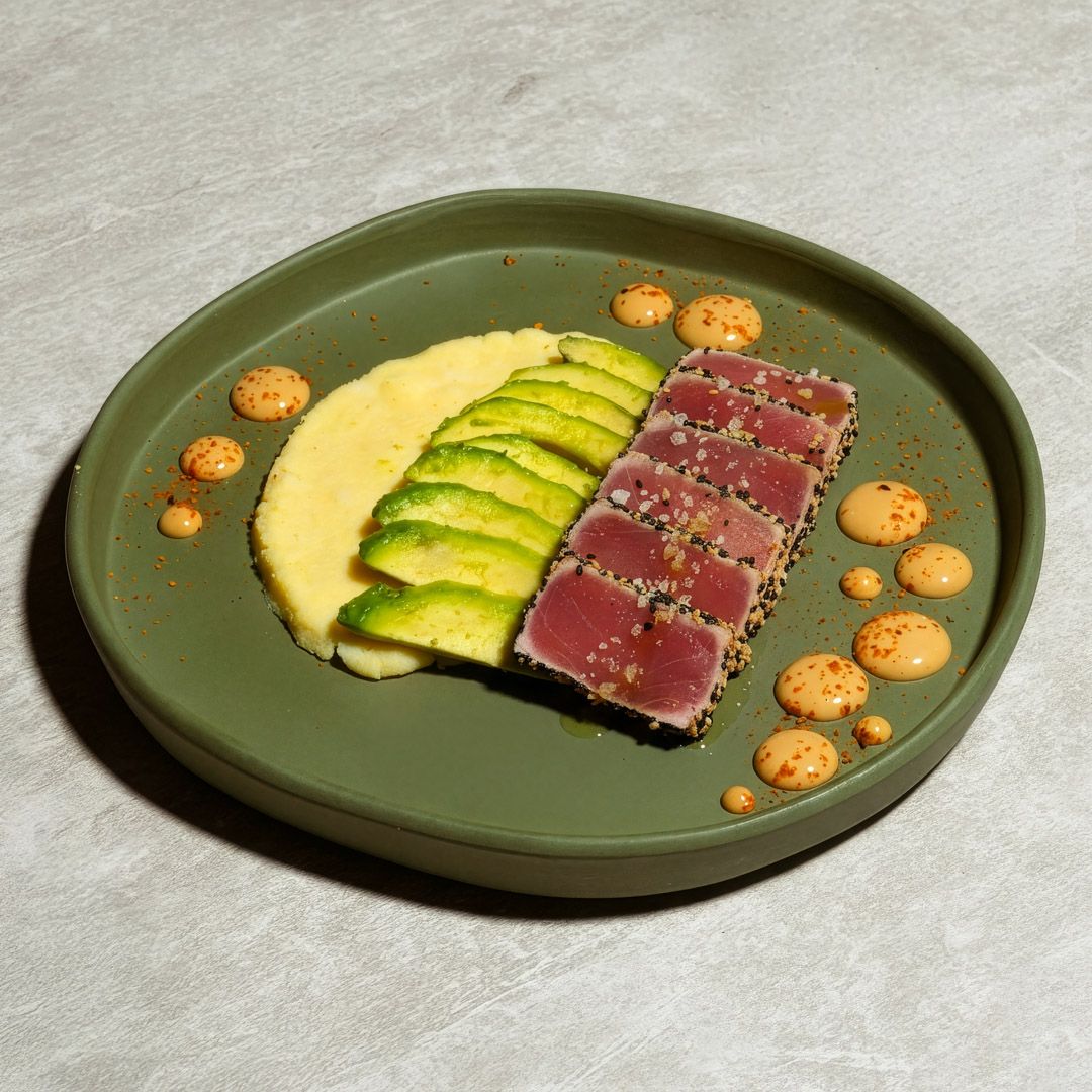 Wild tuna tataki