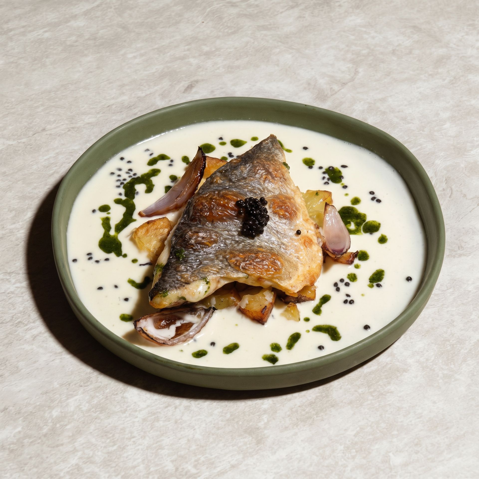 Peruvian-style sea bream